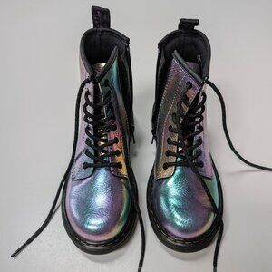 Dr Martens Junior 1460 Leather Lace-up Boots, size Juniors 2
